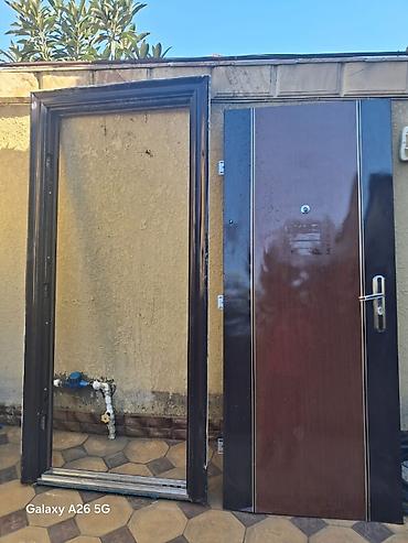 işlənmiş seyf qapilar: Dəmir giriş qapısı – komplekt Salam. vatsap yazın ela vəziyyətdədi — 3
