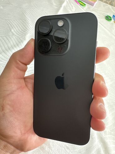 Apple iPhone: IPhone 15 Pro, Б/у, 256 ГБ, Черный, 97 %