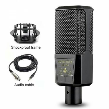 telefon mikrofonları: Yeni?Beli LGT240 Professional Mikrafon Youtube Tiktok Studia Üçün