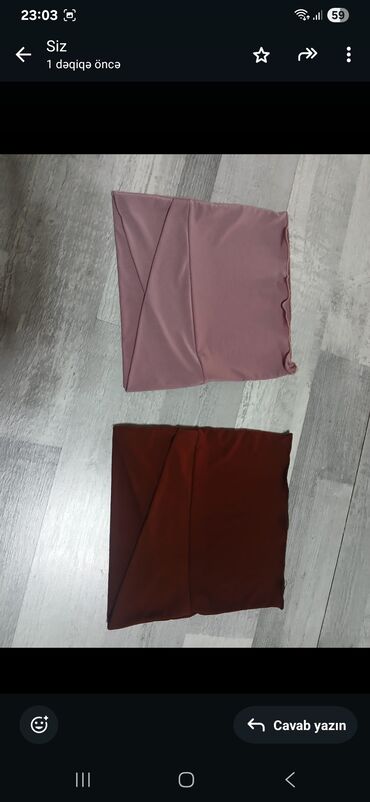 Hicab: Baw ortukleri boniler mayçni werfler cox munasib satilir.Catdirimamiz — 2