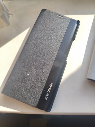 поко ф5: Чехол-книжка для смартфона Honor 70 - Цвет: черный - Материал