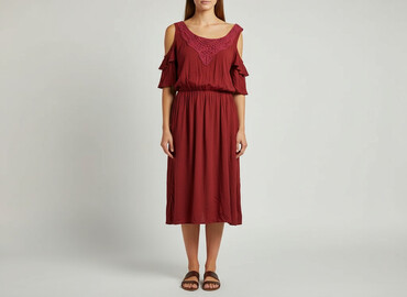 piękne czerwone sukienki: ONLY, Women`s dress, size M