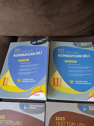 Testlər: DİM “Test Toplusu” kitabları – fənlər və hissələr üzrə dəst 1-ci və — 2