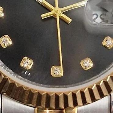 Ručni satovi: HOLUNS HLS001 -37mm- Crna- Rolex Day-Date Homage — 17