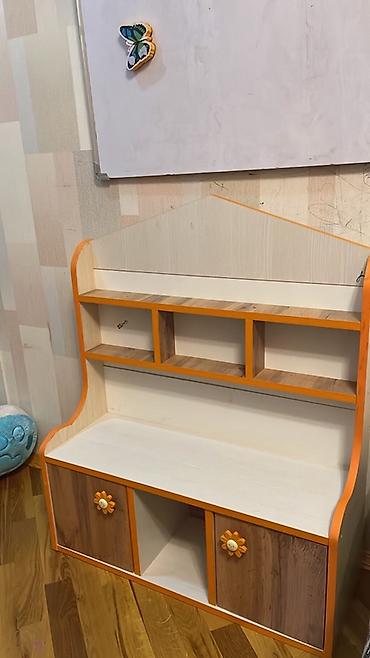 uşaqlar üçün bayram xonçası: Uşaq otağı üçün çoxfunksiyalı rəfli komod - Material: laminat/LDSP — 3