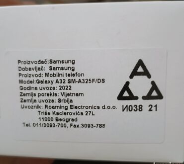 Samsung: Samsung Galaxy A32, 128 GB, bоја - Siva, Dual SIM na lalafo.rs — 11 Samsung: Samsung Galaxy A32, 128 GB, bоја - Siva, Dual SIM — 11