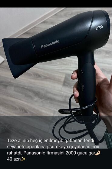 Hava fenləri: Fen Panasonic, Yeni, Pulsuz çatdırılma