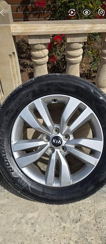 şam disk 17: İşlənmiş Disk təkər Kia 255 / 55 / R 18, 5 Boltlu — 1