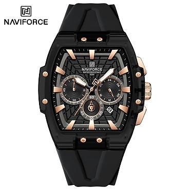 Классикалык сааттар саат, NaviForce, Суу өткөрбөөчү, Асыл нуска, Эркектердики, Жаңы