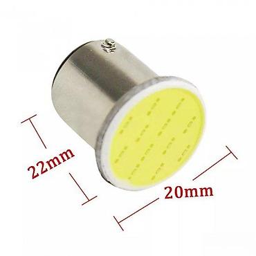 skuter 50 kubika: LED BAY15D - P21/5W COB 5W BELA STOP SVETLO POZICIJA | Filip - — 4