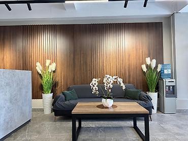 Аренда офисов, 120 м², В бизнес центре, 1 линия, С отдельной кухней, С системой безопасности