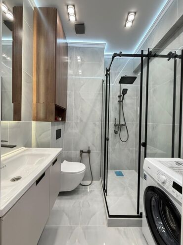 дешевые квартиры в оше: 2 комнаты, 46 м², Элитка, 10 этаж, Евроремонт