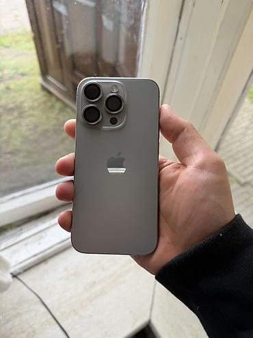 irşad iphone 15 256: IPhone 15 Pro, 128 GB, Natural Titanium, Face ID — 1