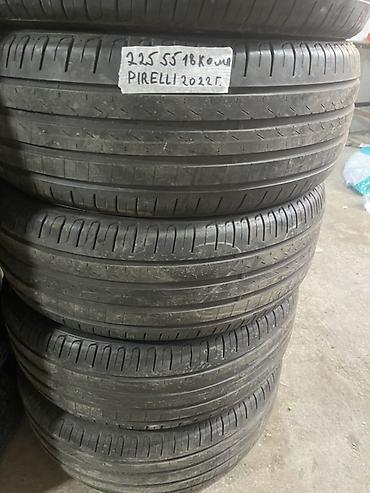pir: Шины 225 / 55 / R 18, Лето, Б/у, Комплект, Легковые, Pirelli — 1