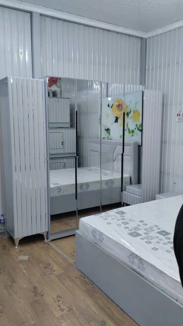 Спальные гарнитуры: Спальный гарнитур, Новый, Двуспальная кровать, Шкаф, Трюмо, Кыргызстан, МДФ, Бесплатная доставка, цвет - Бежевый at lalafo.kg — 10 Спальные гарнитуры: Спальный гарнитур, Новый, Двуспальная кровать, Шкаф, Трюмо, Кыргызстан, МДФ, Бесплатная доставка, цвет - Бежевый — 10