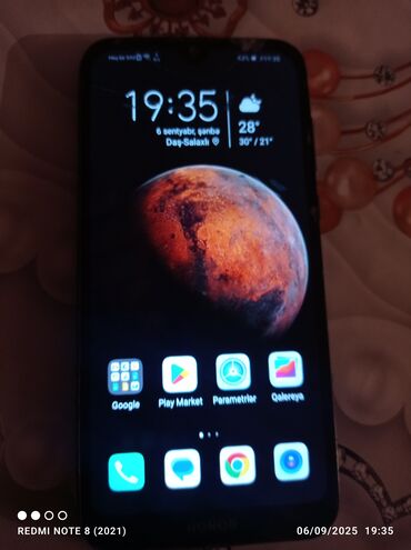 Honor: Honor 8S 2020, 64 GB, rəng - Göy, İki sim kartlı