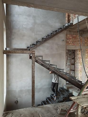 Обшивка лестниц: Каркас жасайбыз — 18