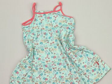 sukienka z narzutką szyfonową: Dress, 9-12 months, condition - Good