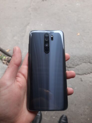 telefonlar 100 manata: Xiaomi Redmi Note 8 Pro, 128 GB, rəng - Qara, 
 Sensor, Barmaq izi, Simsiz şarj