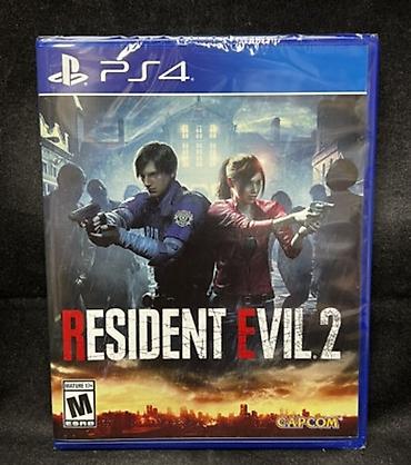 Video oyunlar və konsollar: PlayStation 4 üçün Resident Evil 2 (Capcom) - Janr: Survival horror — 1