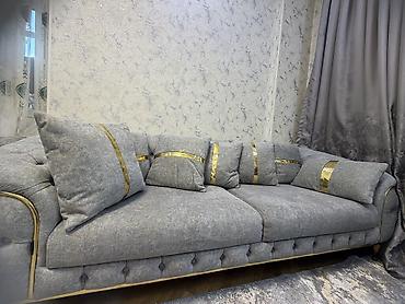 Divan və kreslo dəstləri: Divan desti satılır yalnız 2ay işlenib real alıcılara endirim olacağ — 9