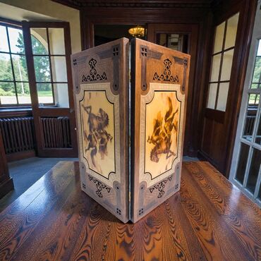 Нарды: Резные деревянные нарды «Muras" - Авторская складная доска с — 2