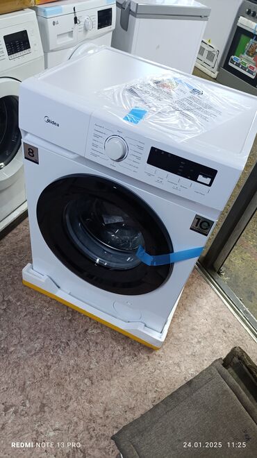 Стиральные машины: Стиральная машина Midea, Новый, Автомат, До 9 кг, Компактная — 2