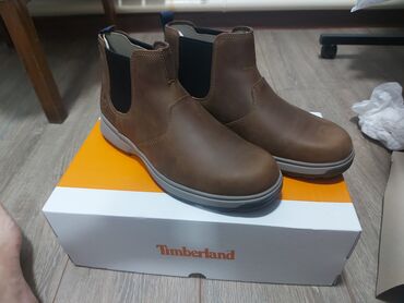 мужская обувь 39 размер: Мужские ботинки, 41, Timberland, Новый, цвет - Коричневый, Платная доставка