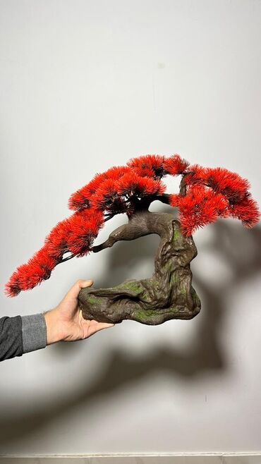 Süni güllər: Süni bonsai ağacı – dekorativ içməkan yaşıllaşdırma üçün - Realistik — 20