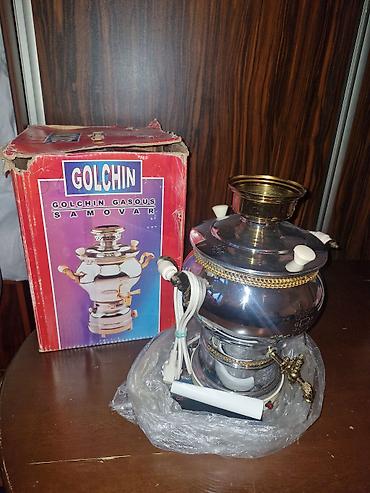 caydan dəsti: Yenidir islenmeyib.son qiymet 50. Golchin qazlı samovar - — 3