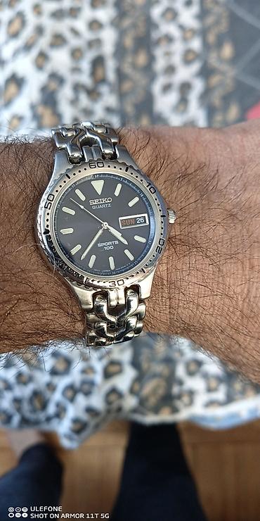 Наручные часы: Seiko sport arginal yapon real qiyməti 370$ az işlənib təzə kimidi — 3