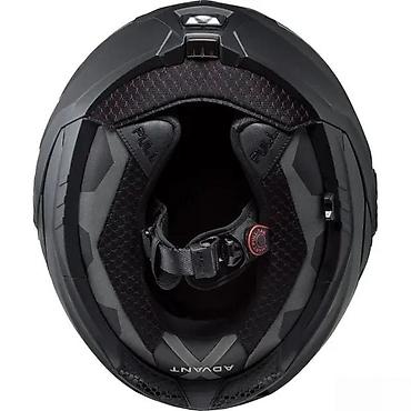 Oprema za bicikliste: Modularna moto kaciga LS2 Advant-X (mat crna) - Modularna (flip-up) — 11