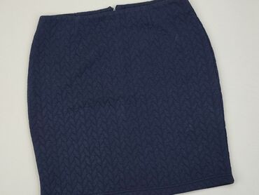 spódnice ołówkowe ecru: Skirt, L (EU 40), condition - Good