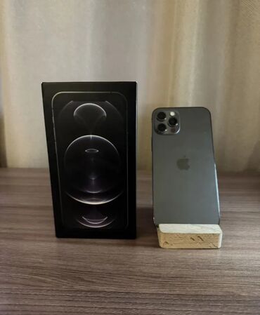 макбук м2 про: IPhone 12 Pro, Колдонулган, 128 ГБ, Графит, Куту, 80 %