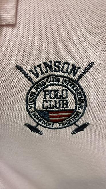 pull and: Мужская футболка, 2XL, Us Polo Assn, Б/у, цвет - Розовый — 3