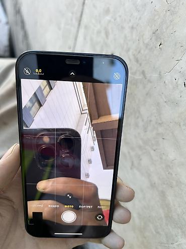 Apple iPhone: IPhone 12, Б/у, 128 ГБ, Черный, 87 % — 12