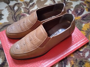 коричневые туфли: Туфли 40, цвет - Коричневый