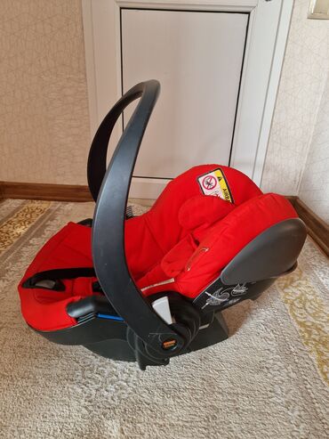 Avtokreslolar: Qırmızı rəngli uşaq avtomobil oturacağı (beşik tipli, daşıma — 4