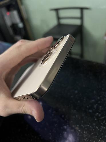 Apple iPhone: IPhone 16 Pro Max, Б/у, 256 ГБ, White Titanium, Кабель, 100 % — 4