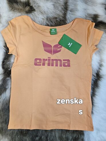 Majice: Majica na kratke rukave, S, bоја - Siva, Pamuk — 9