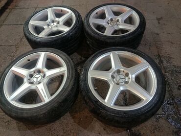 Шины: Б/у Колесо Mercedes-Benz 265 / 35 / R 18, 5 Болтов