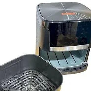 mini utu: Silver SL-1025 Aerofritür 1800W – Sensorlu Displeyli Müasir isti hava — 2