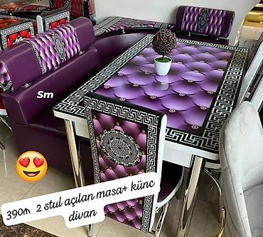 açılan stollar: Yeni, Künc divan, Mətbəx üçün, Açılan — 1