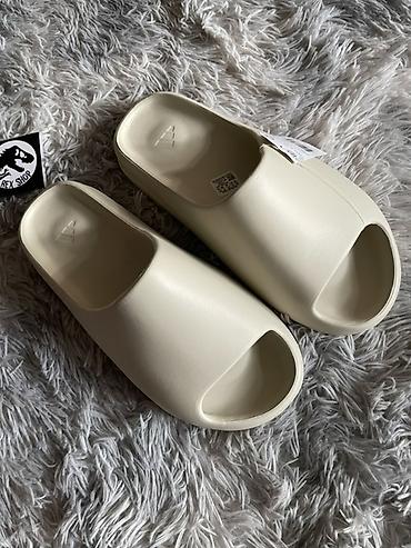 adidas сланцы: Мужские сандалии, 44, 45, 46, Adidas, Новый, цвет - Бежевый — 4