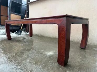 Stilski trpezarijski stolovi: Veliki trpezarijski sto od punog drveta za 10–12 osoba 🪵 Materijal — 14