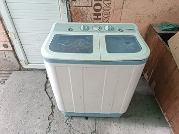 продам бу стиральную машину: Стиральная машина Daewoo, Б/у, Полуавтоматическая