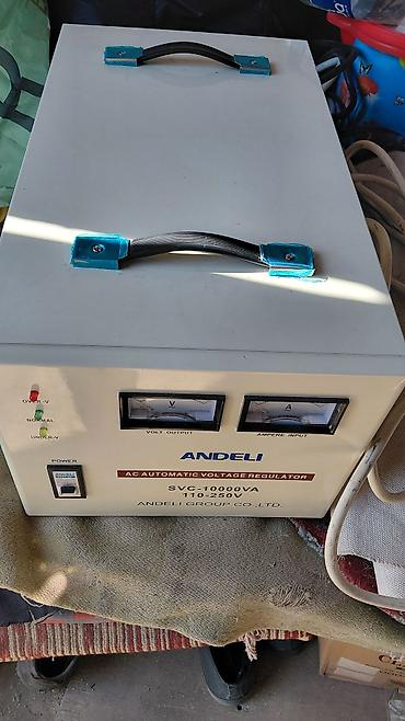 10 kva andelli
- Giriş gərginliyi: ~110–250V
- Çıxış 220 v lalafo.az -da 10 kva andelli
- Giriş gərginliyi: ~110–250V
- Çıxış 220 v