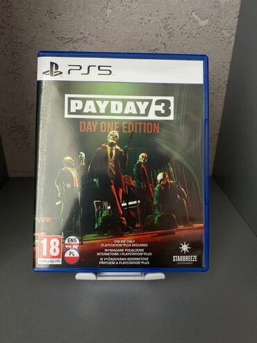 PS2 & PS1 (Sony PlayStation 2 & 1): PlayStation 5 üçün "PAYDAY 3 Day One Edition" video oyunu. Bu nəşr