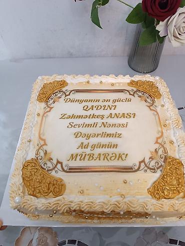 Şirniyyat məhsulları: Ev şirniyyatçısından fərdi tortlar. her növ şirniyyat sifarişi — 2