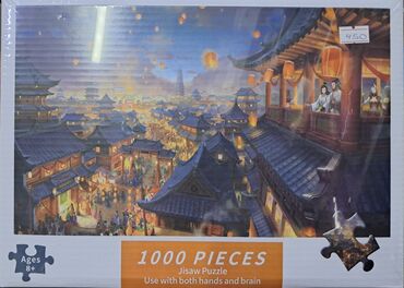 Игрушки: Паззл на 1000. Подходит для детей, с клеем и шпателем для будущей at lalafo.kg Игрушки: Паззл на 1000. Подходит для детей, с клеем и шпателем для будущей